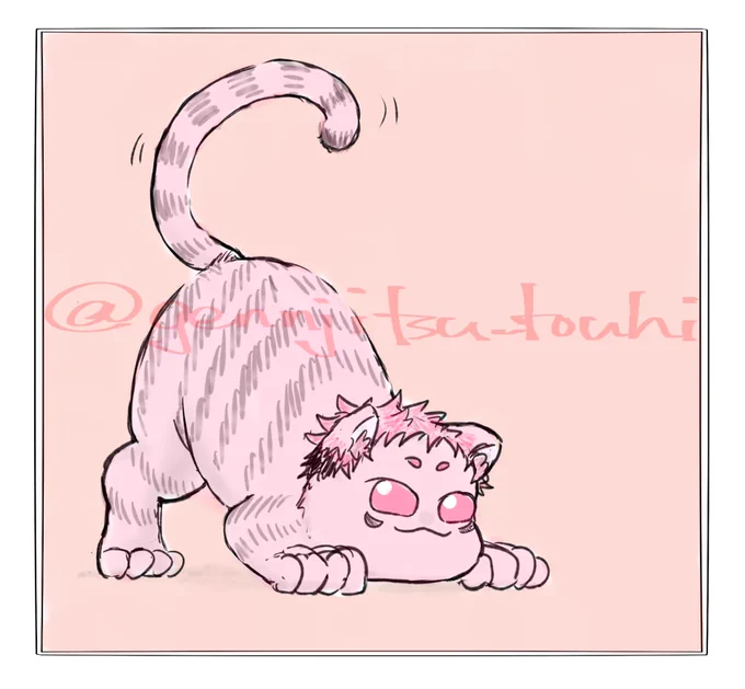 らくがき
子🐯ゆじで# jack o challenge 