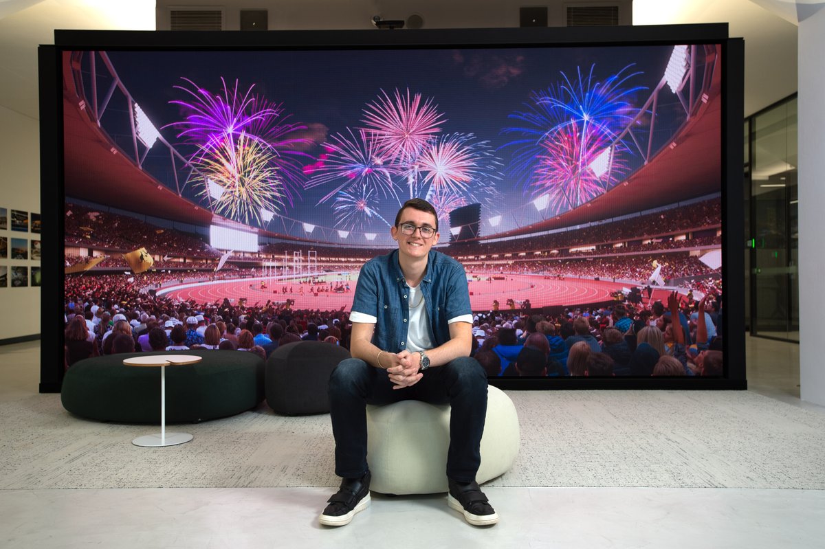 QUT's tweet photo. How do you design the stadium of the future? #QUT students studying #Architecture & #LandscapeArchitecture are getting #realworld experience with #Olympics stadium designer @Populous: https://t.co/wXlXuAv7fg #QUTEngineering #QUTCreative Industries #Brisbane2032 https://t.co/xdIim3nyTx