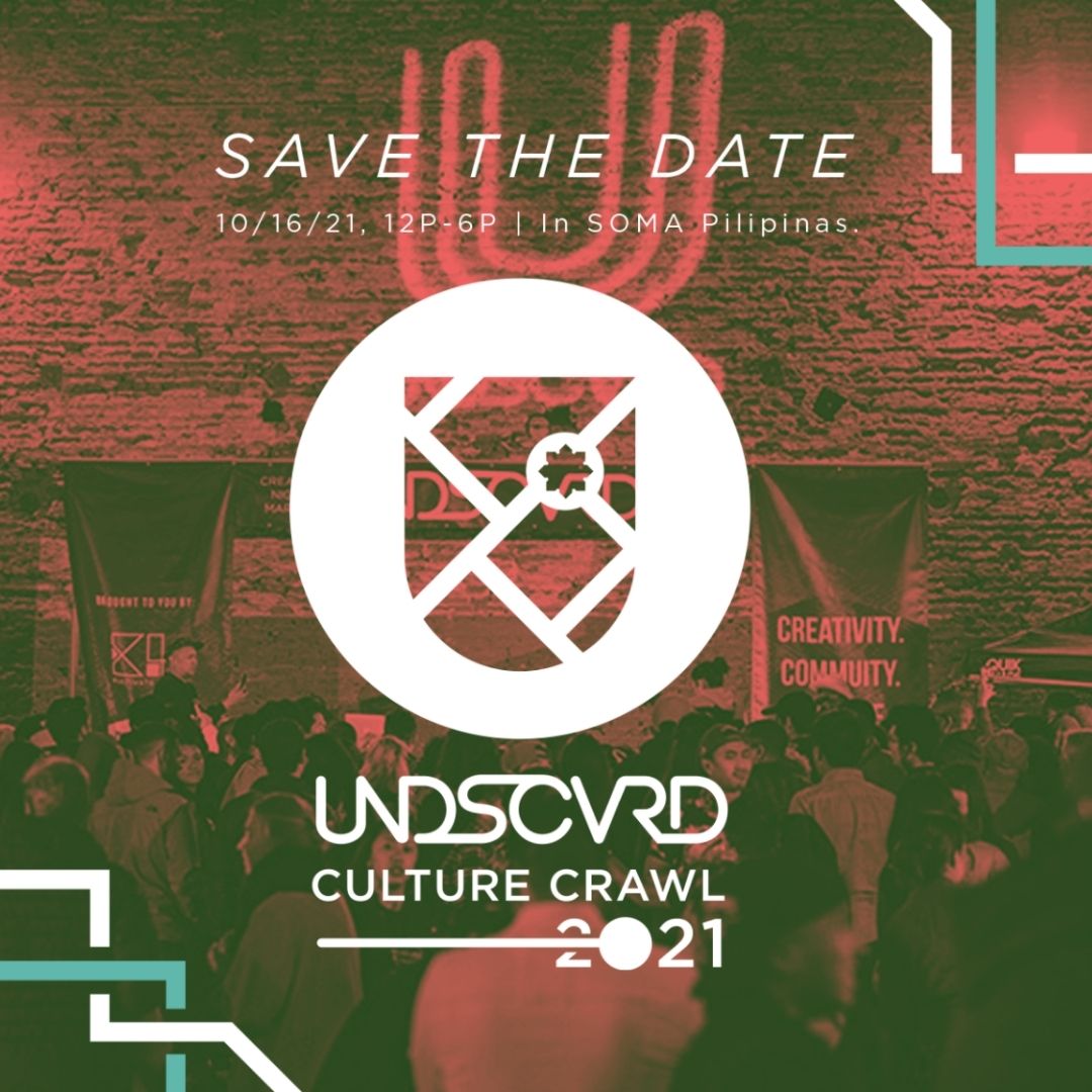 SAVE THE DATE for UNDSCVRD Culture Crawl in SOMA Pilipinas cultural district on Saturday, October 16, 2021. Bounce around multiple venues &amp; connect with Filipinx culture. 

Sign up to be a Performer, Vendor or Venue? 
undiscoveredsf.com/become-a-vendor

Deadline to Apply: September 12, 2021