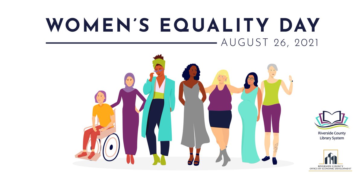 temeculalib's tweet photo. #WomensEqualityDay #temeculalibrary https://t.co/Mu0g4zAYsk