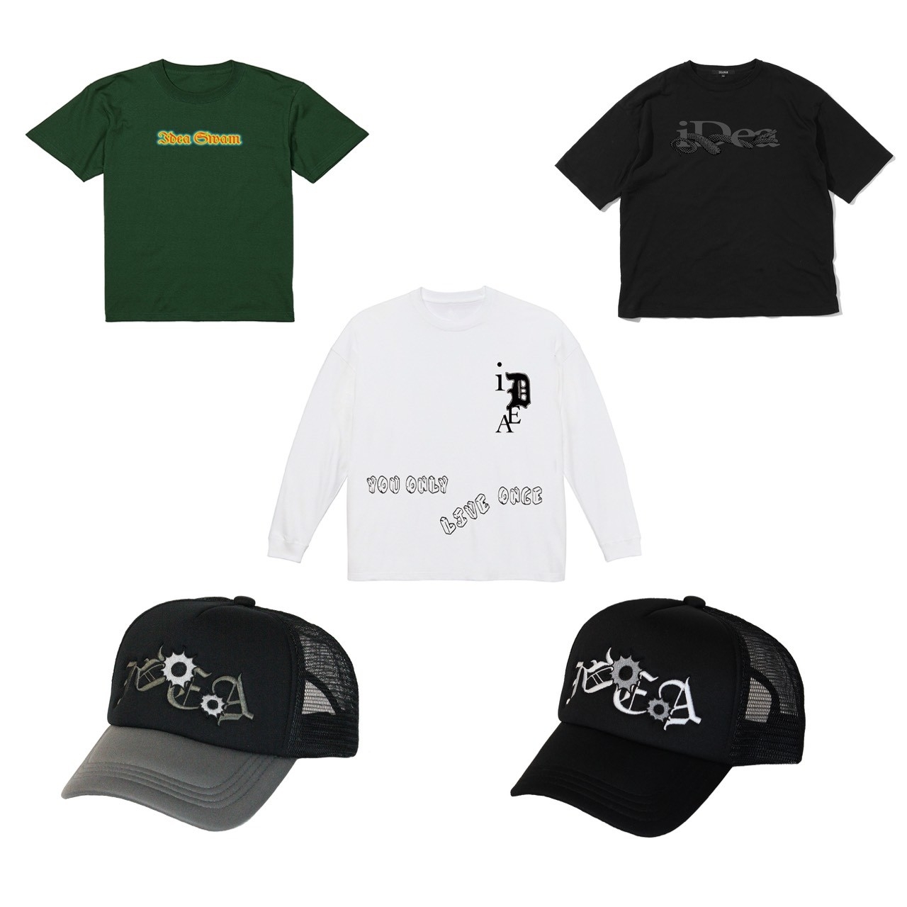 ideaswam メッシュキャップ Nubian限定カラー