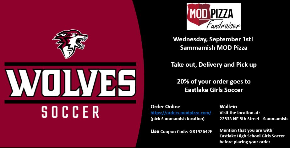 Save the Date: MOD Pizza Fundraiser on Sept 1st!