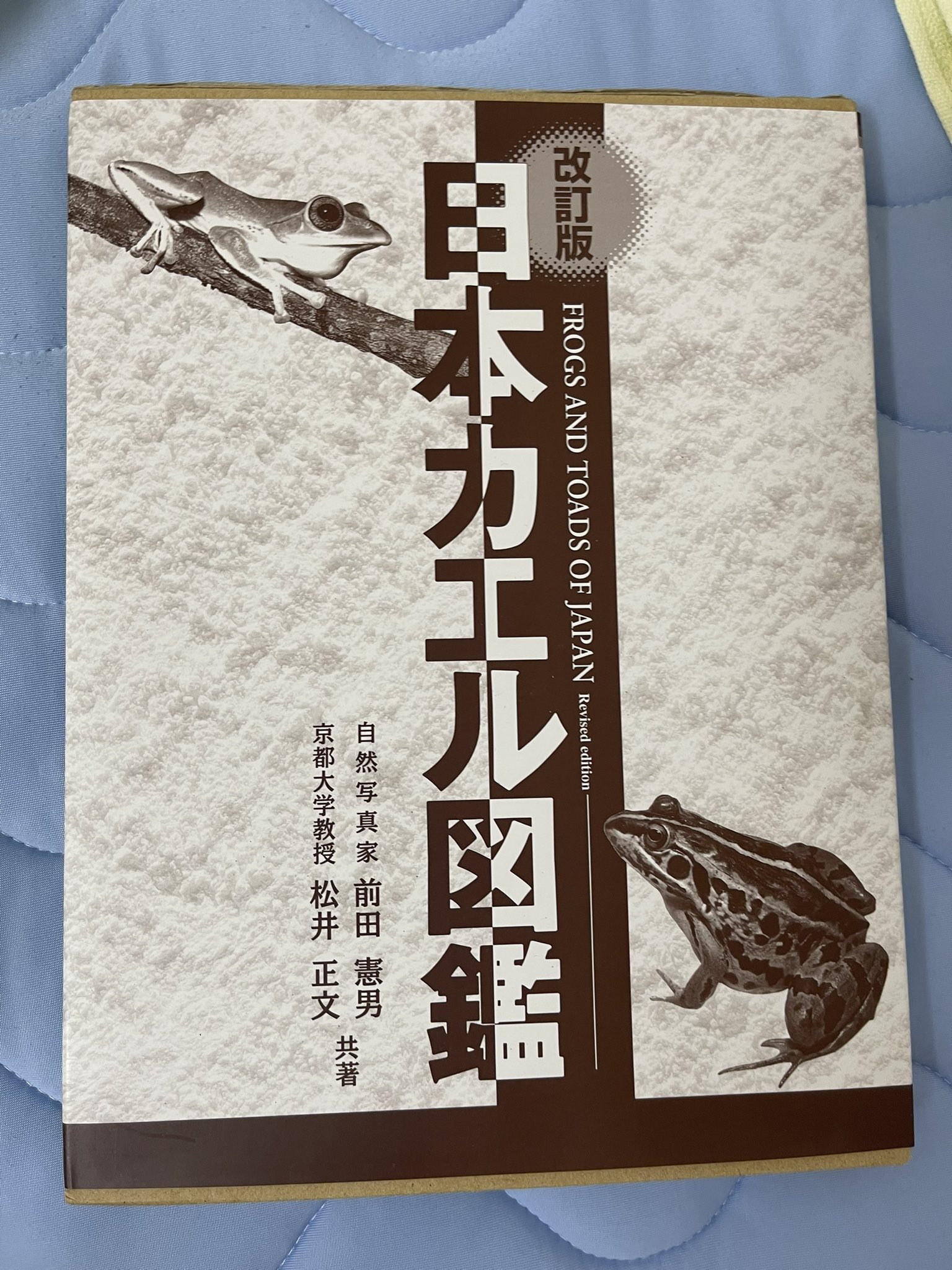 改訂版 日本カエル図鑑／前田憲男・松井正文／文一総合出版 改訂版 日本カエル図鑑／前田憲男・松井正文／文一総合出版 趣味