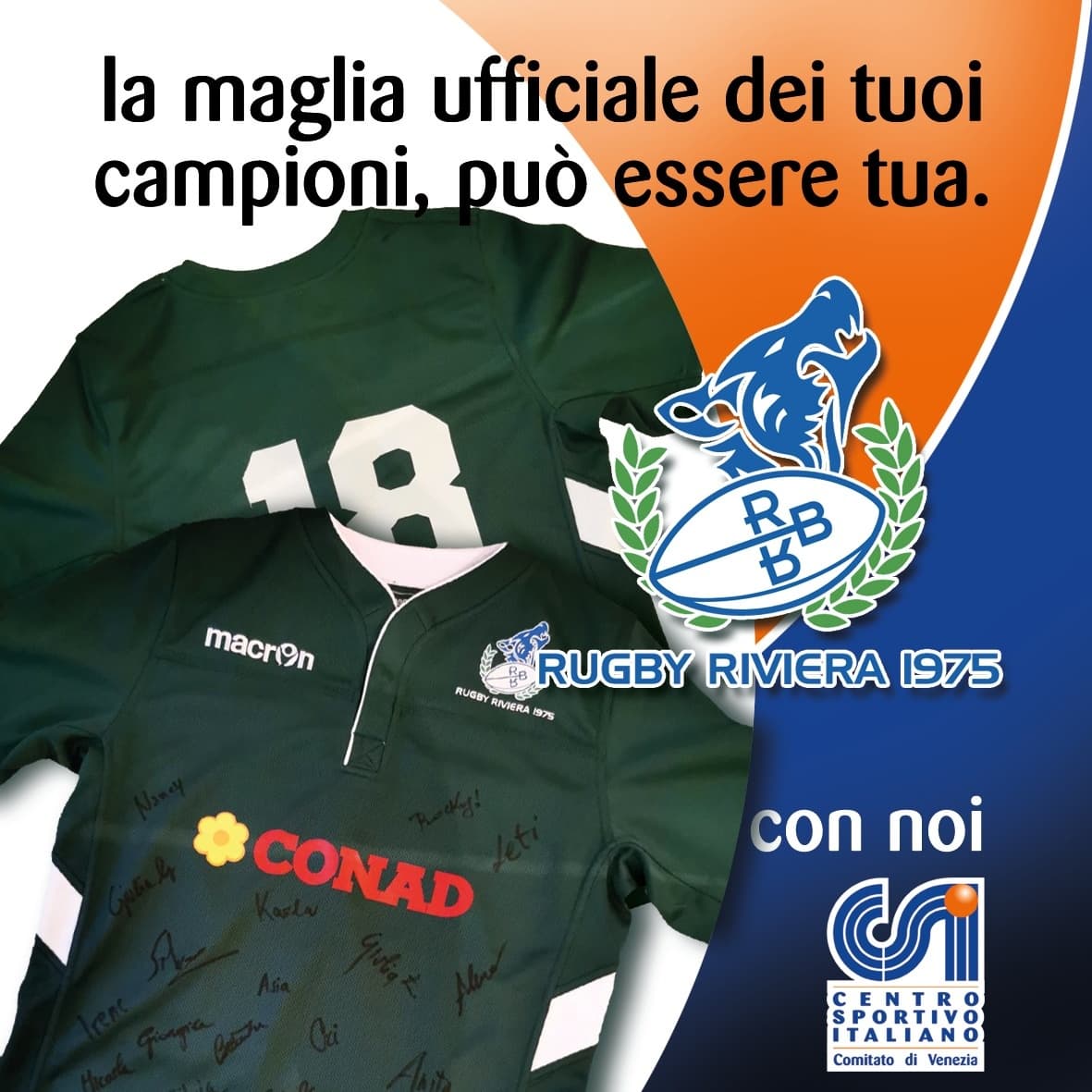 CsiVeDTP's tweet photo. Dopo #calcioa5 e #pallacanestro è il turno di #rugby e #footballamericano.
Ringraziamo @rugbyriviera e Venezia American Football Team per aver messo in palio le loro #maglie da gioco.
#Gioca con noi, partecipare è semplicissimo
#vitaCSI #csivenezia #ripartenza https://t.co/lv9T0U1wE9