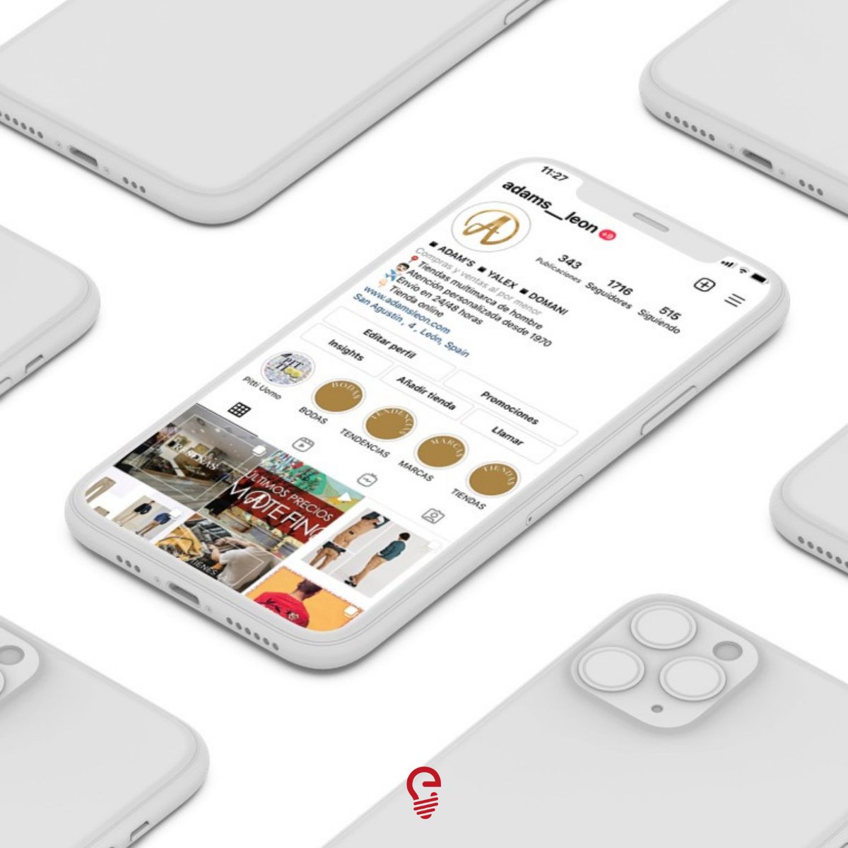 Intdea's tweet image. Hemos comentado muchas veces la importancia de tener una buena gestión de las #rrss para cualquier empresa.📱

El #GrupoAdams , una de las tiendas multimarca de hombre más destacadas de León ha confiado en nosotros para ello, ¿y tú?

🌐 intdea.com

#intdea  #leonesp