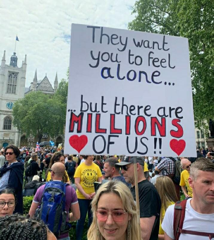 LawsofLORE's tweet image. They want you to feel alone but there are MILLIONS of us.