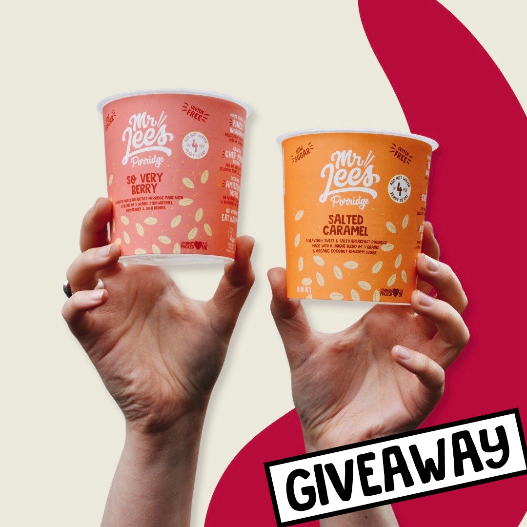 🍭 We've got a sweet giveaway for you... no really it's sweet porridge! #FreebieFriday 

Simply follow and retweet to be in with the chance of winning a mixed box of our gluten-free, vegan, low in sugar porridges 🙌

#Giveaway ends 03.09.21 Ts&amp;Cs apply. UK only.