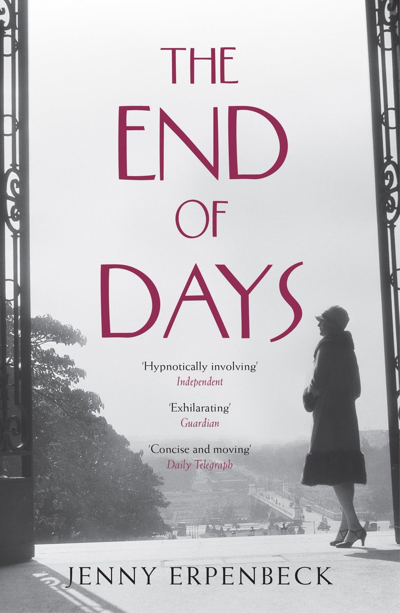 The End of Days by Jenny Erpenbeck
tr from the German by @translationista Susan Bernofsky
2nd great novel from this writer featured on Bookword for #WITMonth. She explores a woman's lives in C20th, mostly involving her suffering. @Read_WIT @GrantaBooks 
https://t.co/BtwPR65G4E https://t.co/l35xbd3XPU