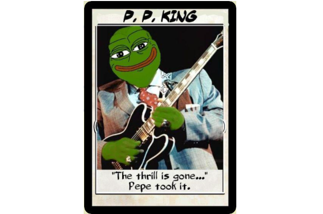 kretchino's tweet photo. Remember the days when exchanging #bitcoin was so thrilling?🐸
#ppking #rarepepe https://t.co/fU3UW4gLfn