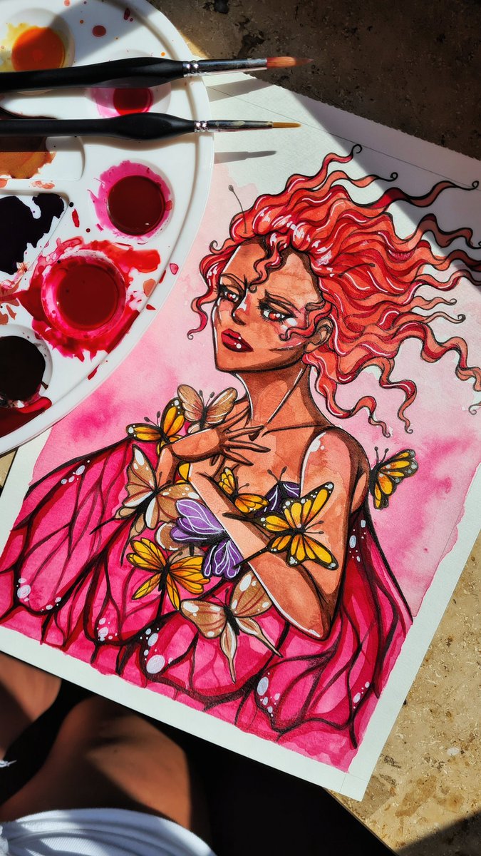 ignis_pectus's tweet photo. New Chapters in german and english are up for my #originalstory #Prevolution on #Wattpad. Would love some Feedback ☺🦋
#originalcharacter #traditionalart #Zeichnung #zeichner #watercolors #watercolorart #buchblog #buchblogger #germanartist #germanmanga #AnimeArt #semirealistic https://t.co/dkQZTYjyRQ