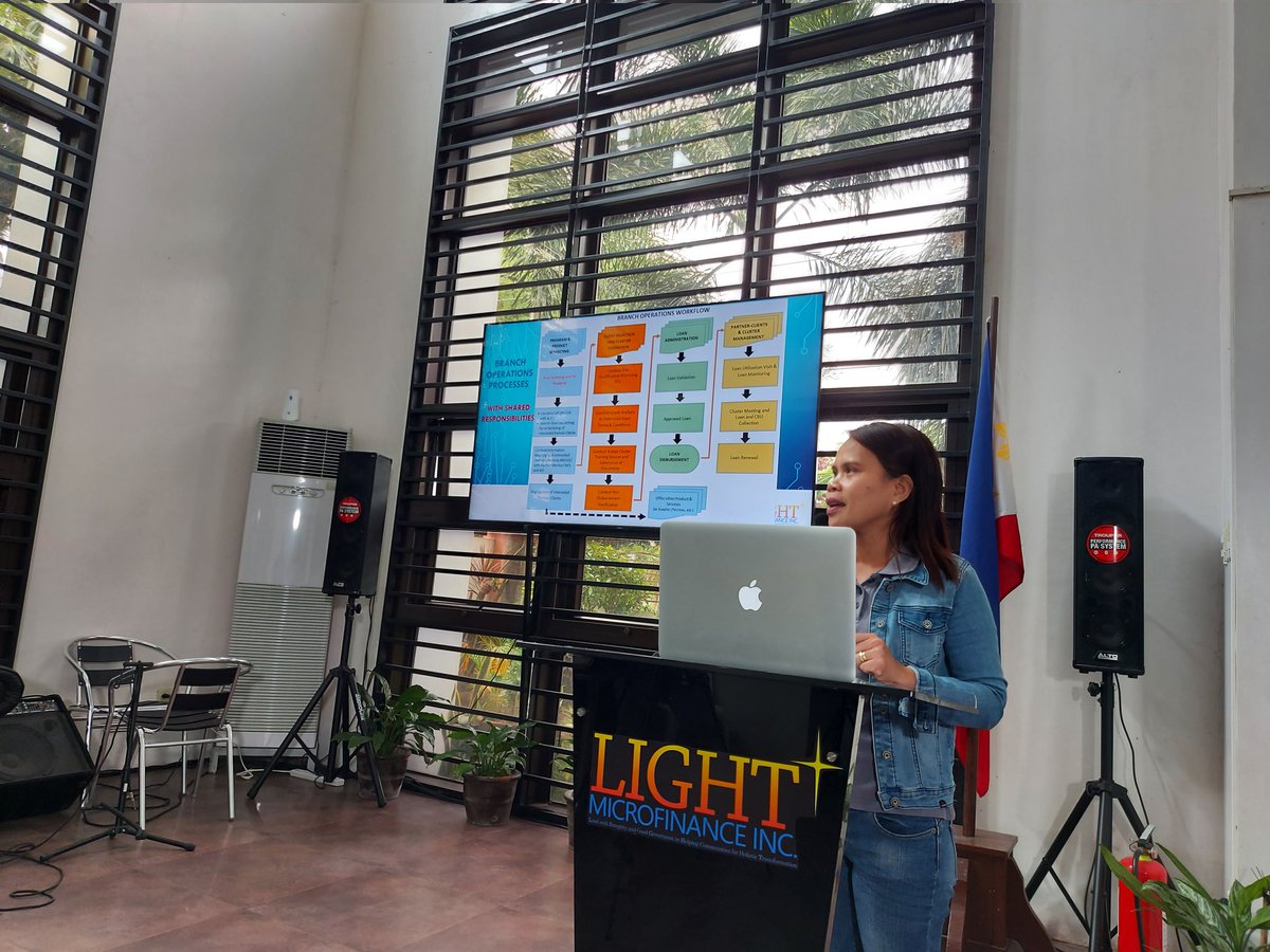 LIGHT_MFI's tweet image. ATM: Loan Administration by South Luzon Operations Manager, Michel Anzano.

#LearnwithLIGHT #UpskillingReskilling