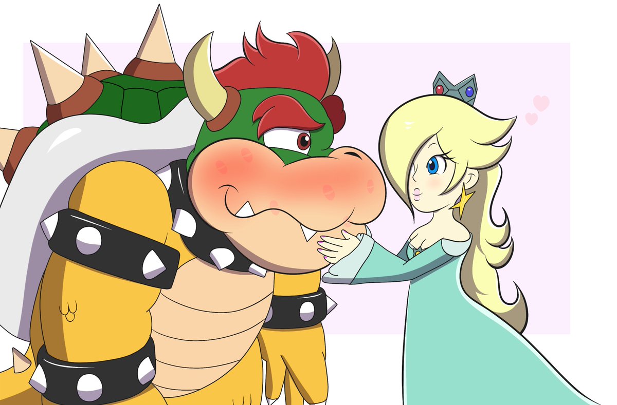 Just some more art of these two since its been a couple of weeks #Bowser #R...