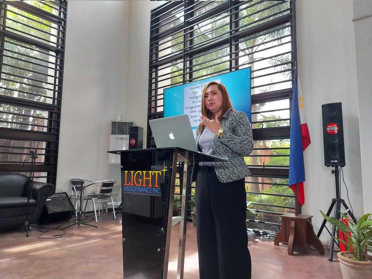 LIGHT_MFI's tweet image. ATM: Program &amp;amp; Product Marketing and Client Selection &amp;amp; Cluster Formation by VisMin Operations Manager, Girlie Tering-Tering.

#UpskillingReskilling #LearnwithLIGHT