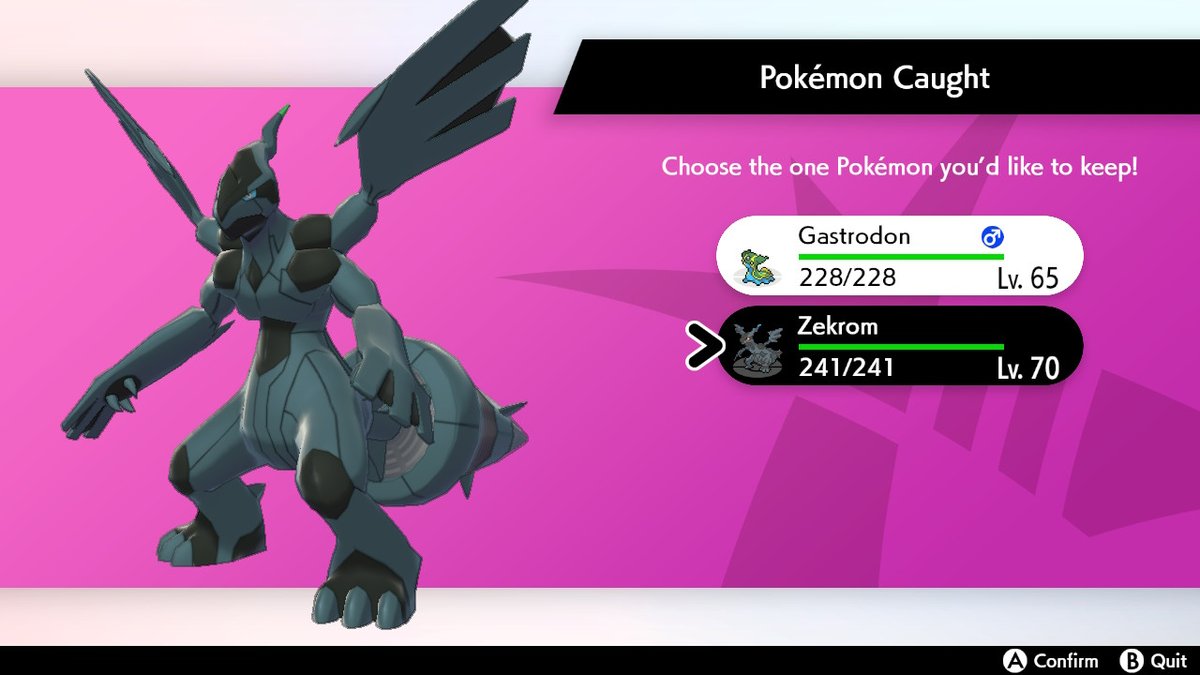 ✩°｡⋆⸜(ू˙꒳​˙ ) CEO of gatitos 🍃 on X: WTF SHINY ZEKROM??   / X