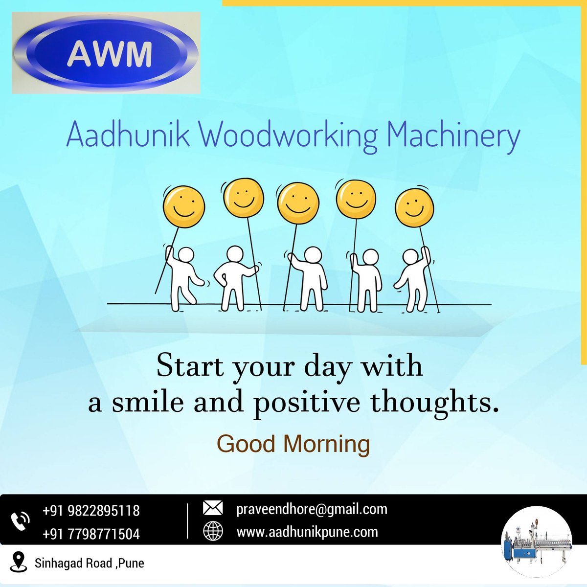 #BePositive #Aadhunikwoodworkingmachinery #furnituremanufacturing #Pune #solapure #kolhapure #nasikcity #vasaifurniture #profilewrapping #newfurniturefactory #flatlamination