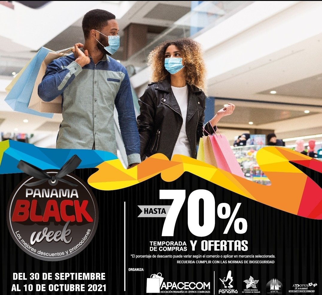 El PanamaBlackWeek está de vuelta. Apotur y sus socios han apoyado esta acción desde su creación, promocionandolo en Centro y Suramérica, atrayendo una gran cantidad de turistas. Este año no será la excepción. <a href="/apacecompanama/">APACECOM PANAMA</a> <a href="/ATP_panama/">Autoridad de Turismo de Panamá</a> <a href="/PanamaCamtur/">Camtur Camara Nacional de Turismo.</a>