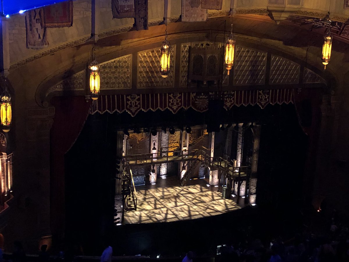 CoreyTheKnapper's tweet photo. Finally got to be in the room where it happens #HamiltonATL https://t.co/B1EhKADjJB