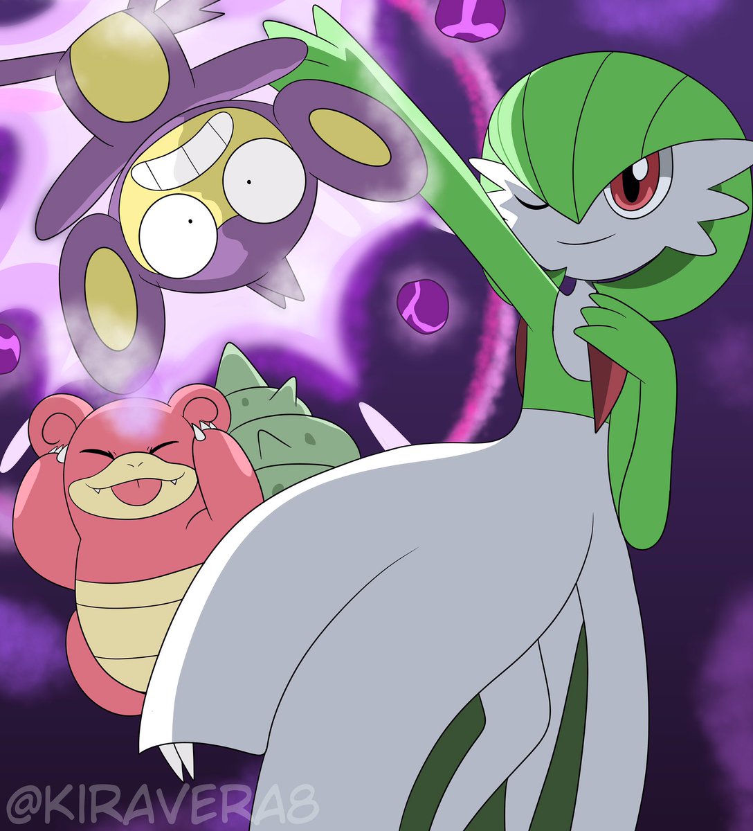 kiravera8's tweet image. ~ telekinesis + psyshock ~ #PokemonUnite