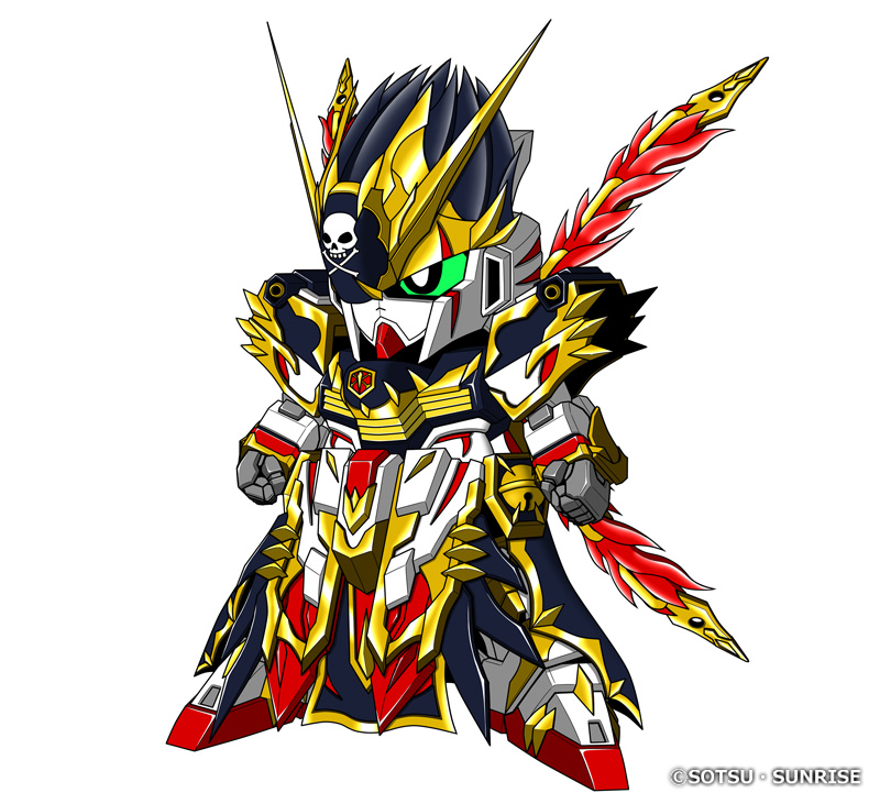 Sdガンダムワールド Sdガンダムワールド シリーズより宮内利尚さん Garumasousen によるキャラクター設定 イラストをtwitterにて一部紹介 今回は レッドタイガー より 甘寧クロスボーンガンダム 太史慈デュエルガンダム です Sdgw 創傑伝