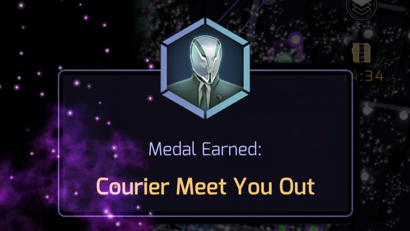 aHEMandias's tweet photo. Picked up silver #Courier medal in #Ingress for earning 888,888 AP during “Courier Meet You Out There” special event. I won’t be trying for gold.😂
— #ahemINGRESS
🔗Courier Meet You Out There Challenge: https://t.co/ta2yTlrFik https://t.co/41DBaPEK3x