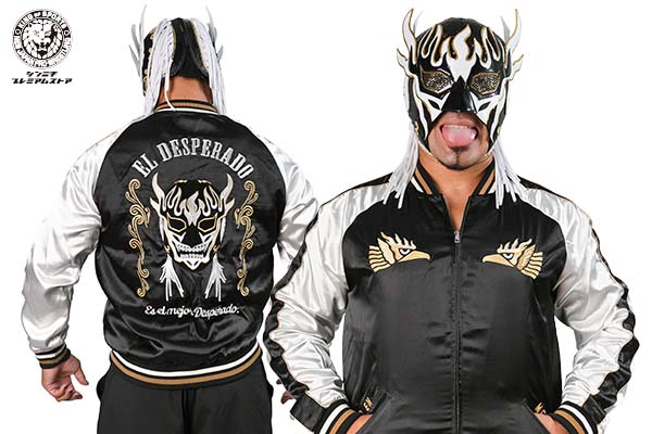 新日本プロレス】エル・デスペラード刺繍スカジャン リバーシブル