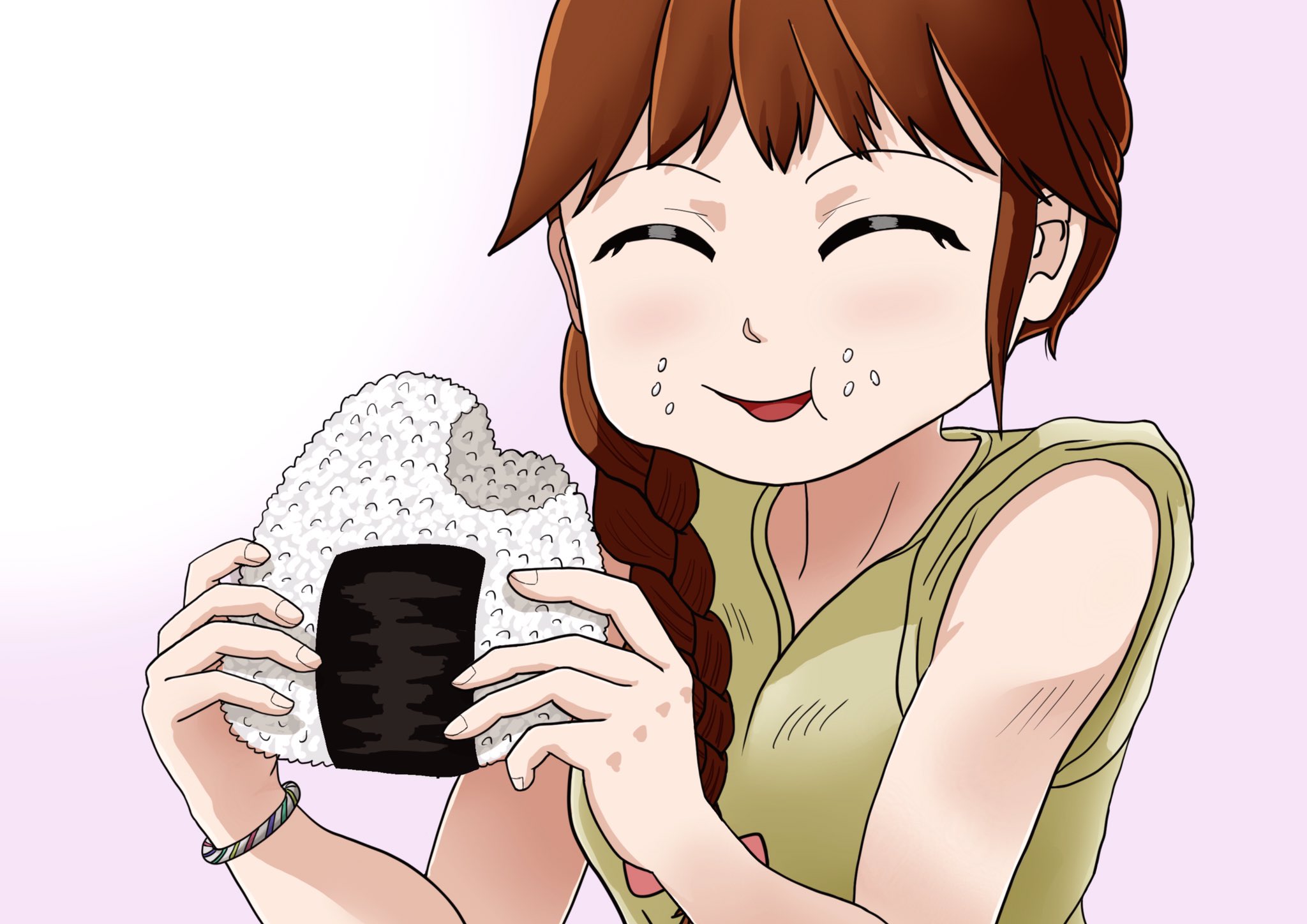 おにぎりを食べる Twitter Search Twitter