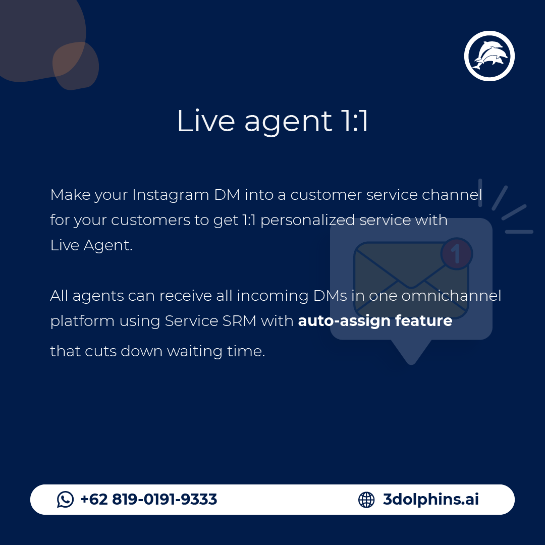 3dolphinsAI's tweet photo. Did you know? Instagram has nullified the minimum followers requirement to use Messenger API for Instagram. This means all business account now are able to enjoy this versatile system. 
Contact us by simply click this link: https://t.co/BjlO4Vx3Pf

#MessengerAPIforInstagram https://t.co/birk5dcoSt