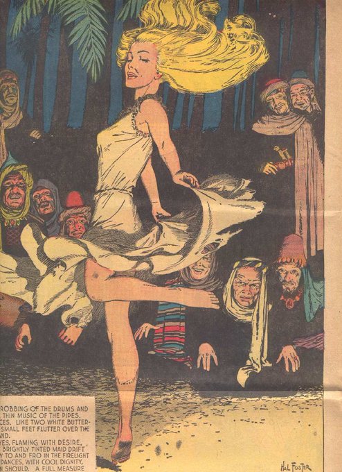 Did anybody else get super into the Prince Valiant comics growing up? https://t.co/AToEWwY1oH