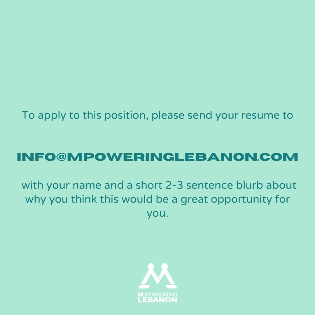 MPoweringLeb's tweet image. We’re looking for a new compliance officer! Swipe through to find out more about how you can help and how to apply.