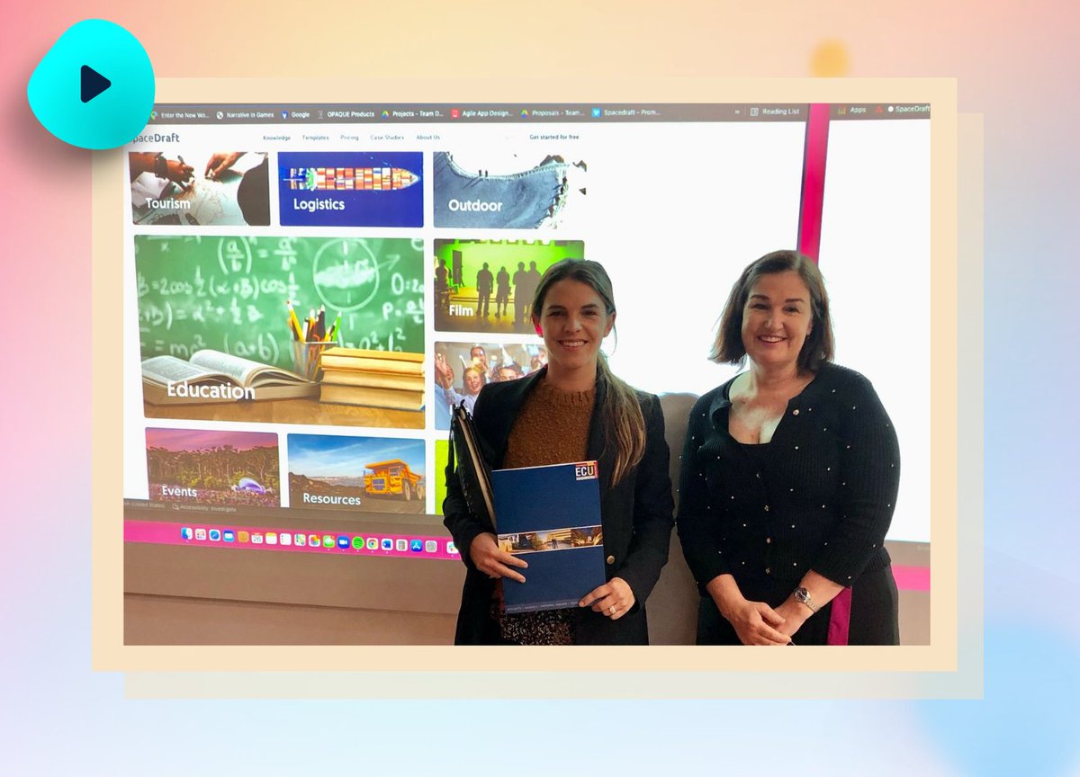 SpaceDraft_'s tweet photo. Lucy was back at @EdithCowanUni last night for an awesome SpaceDraft session with the Business School students, demonstrating how SpaceDraft can be used for the collaborative project with the @UmeaUniversity students of Sweden.

We can’t wait to see what they come up with! https://t.co/EUW2rJhe4x