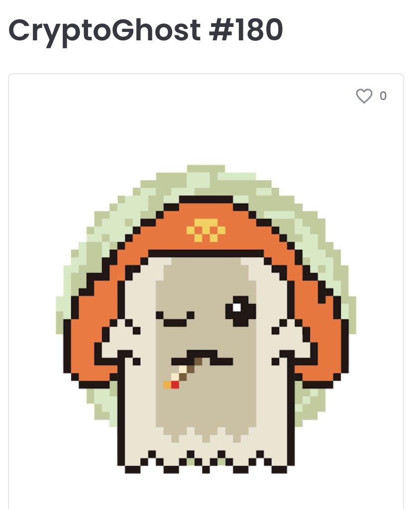 Just copped #cryptoghosts <a href="/CryptoGhostsOrg/">CryptoGhosts</a>