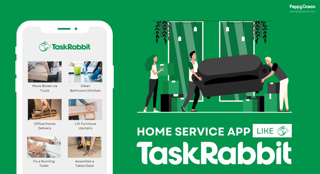 PeppyOcean's tweet photo. Looking to develop a #homeserviceapp like #TaskRabbit? If so, PeppyOcean can be a one-stop solution for all your #ondemand #appdevelopment requirements. Conquer the home services marketplace sector with our #taskrabbitcloneapp. Excited? Let's talk. https://t.co/KkkuLfWOOV https://t.co/5cHFeeLOF1