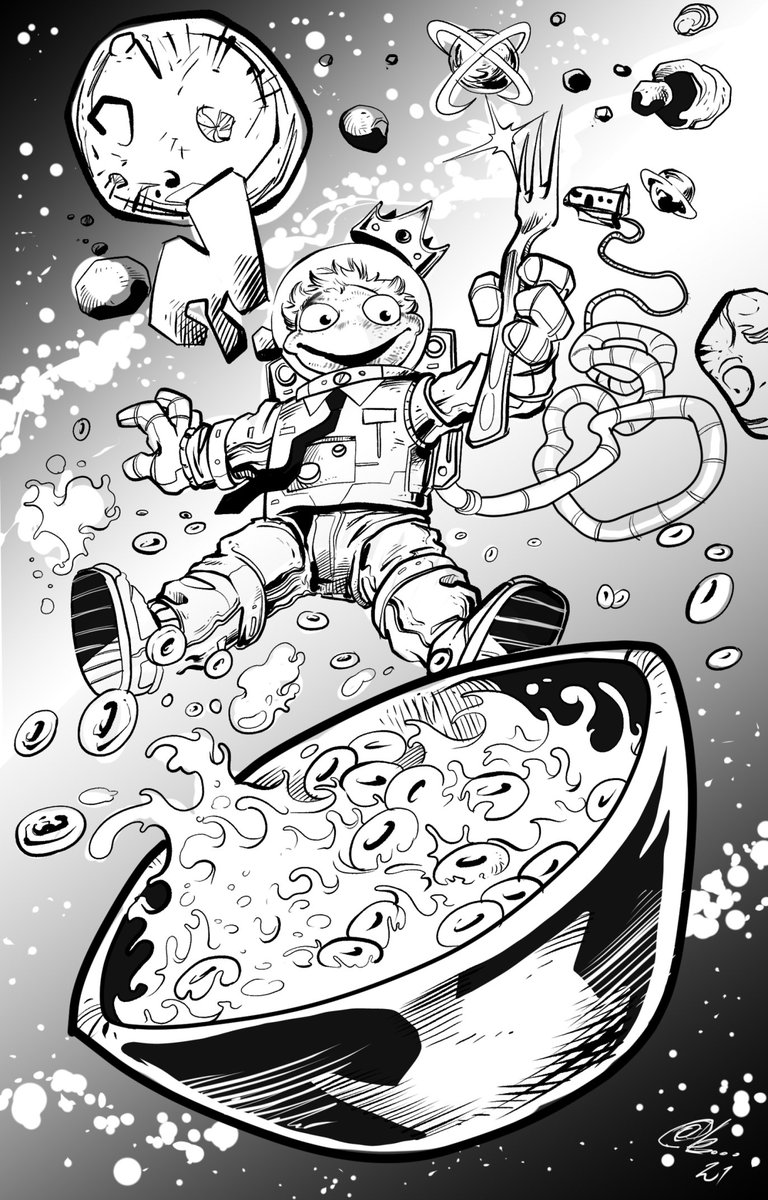 unpropuppet's tweet image. Amazing artwork from an incredible artist. Thank you! @thealetion