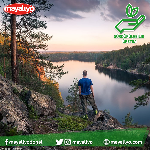 Sürdürülebilir üretim ancak doğayı koruyarak, doğal kaynakların kendini yenileme kapasitesini aşmayarak ve doğanın sağladığı mal ve hizmetlerin gerçek değerini kavrayarak gerçekleştirilebilir! #sürdürülebilir #üretim #mayalıyo