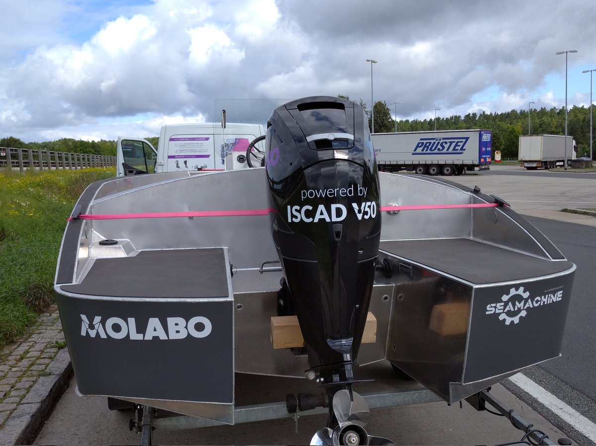 Molabo48V's tweet photo. On the way to #bootandfun to Werder near Berlin
#eboat #48V https://t.co/8pvyOelrbd