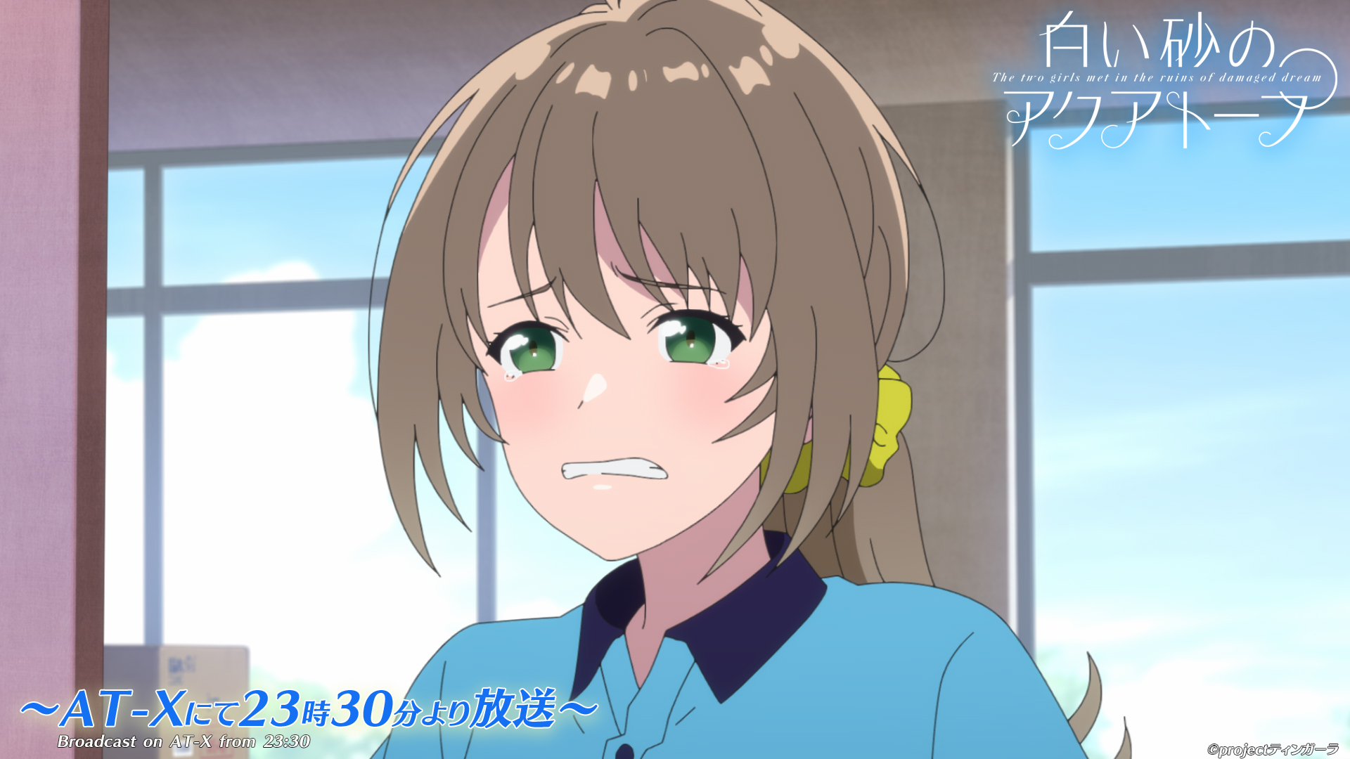 Twitter 上的 白い砂のアクアトープ Tvアニメ公式 第8話 At Xにて放送 本日 At Xにて23時30分より第8話 Crab Crisis の放送がスタート 水槽から逃げ出したカニを探す風花 果たして 見つけることができるのでしょうか 放送 配信情報は