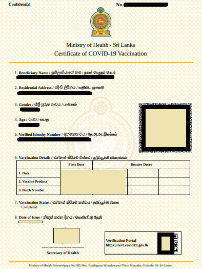 BuduMalli's tweet photo. It was super fast service to get my relatives Smart Vaccination Certificate. They have sent a SMS link to download the report. Thank you @RajapaksaNamal @WHOSriLanka @MoH_SriLanka @icta_srilanka
#DigitalLKA #SriLanka #COVID19 #DigitalCertificate https://t.co/n4lVr34OMr