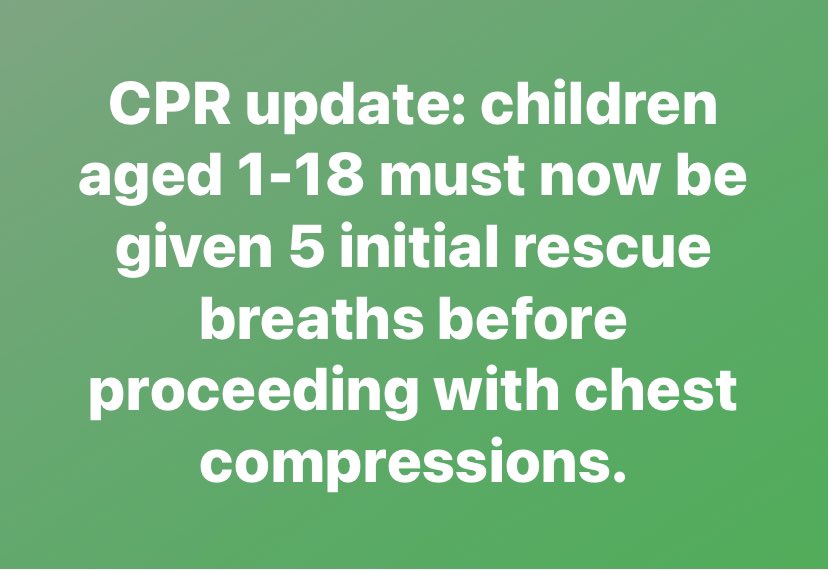 DoctorABC_UK's tweet image. Resuscitation Council Guidelines for administering CPR have been updated. #firstaidupdate #firstaidknowledge #firstaid #SavingLives #lifesavingskills #lifesavingskillsupdate #CPRupdate