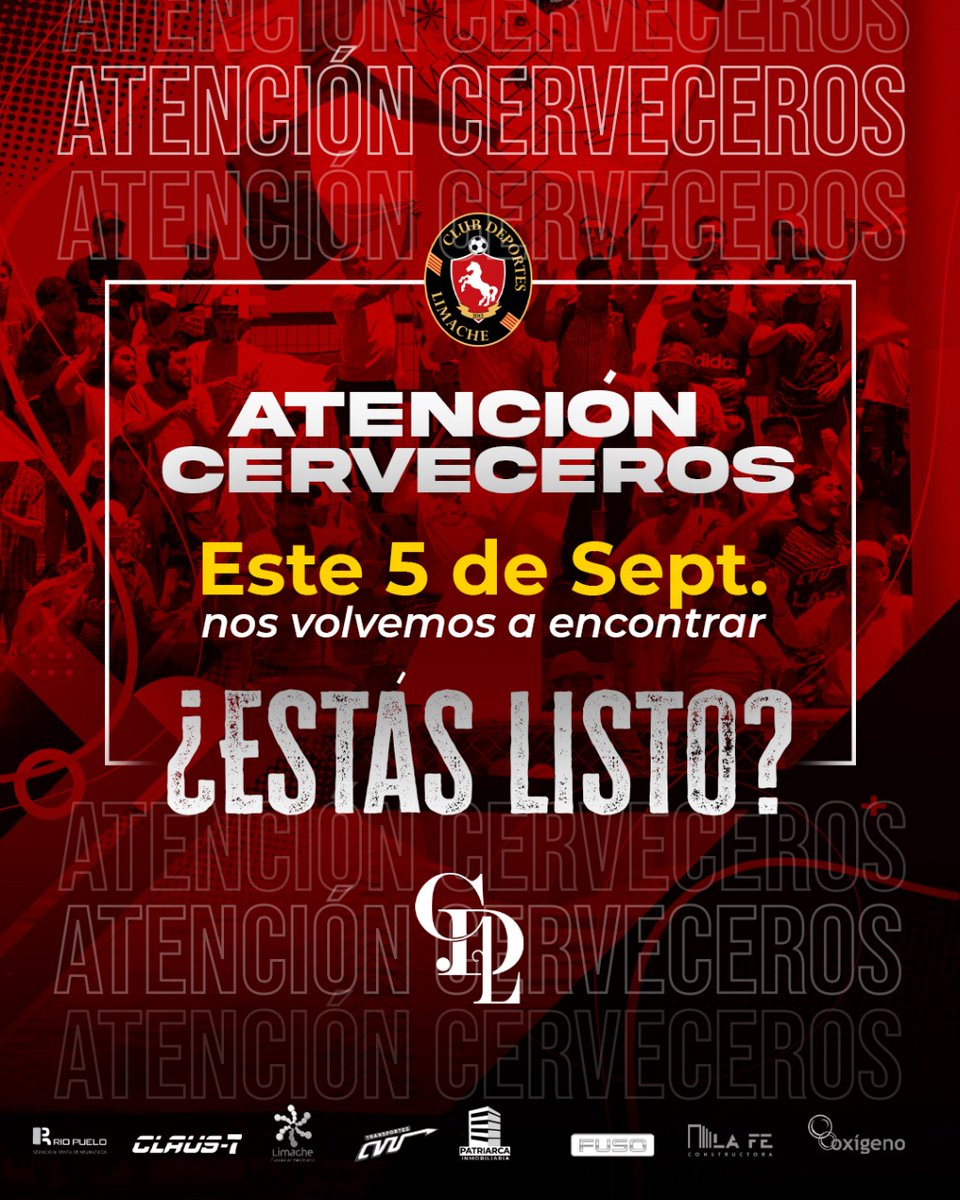 🆘️¡CONFIRMADO! 🆘️ 🔥¡NOS VOLVEMOS A ENCONTRAR! 🔥

¡Llegó el día de anunciarlo! Este 5 de Septiembre y ante <a href="/sanantoniounido/">sanantoniounido</a> nos volvemos a encontrar con la hinchada más grande del Marga-Marga 🔴⚫ 

Muy pronto ➕ información 

¿Estás listo?