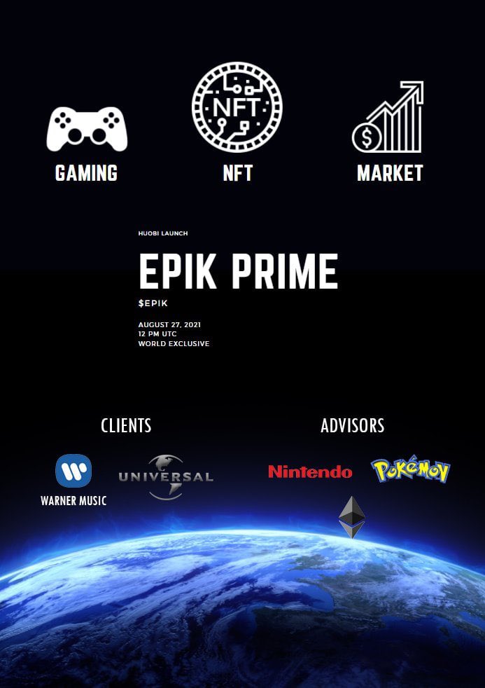 infinitygemzlab's tweet image. 💰The 8th #HuobiPrime Project is coming now!
$EPIK 
@EpikPrime

🚀Trading starts: 12:00, Aug. 27 (UTC)

$HT allocation is required to participate                                                  huobi.com/support/en-us/…