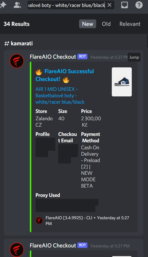 SenesiMartin's tweet image. Flare Zalando is something else 🔥
@FlareAIO @FlareSmashed 
The best DCs @AgreyaProxies