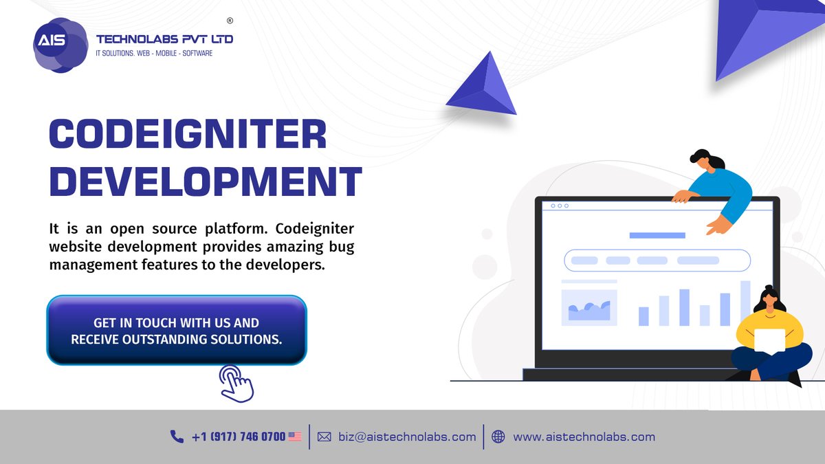aistechnolabs's tweet image. Get efficient #CodeigniterSolutions to make your business's operations more effective with the help of @aistechnolabs. Our experience with superior Codeigniter development service that make us the first choice for Codeigniter web development.
Know More
bit.ly/3gC3Rl2 👈