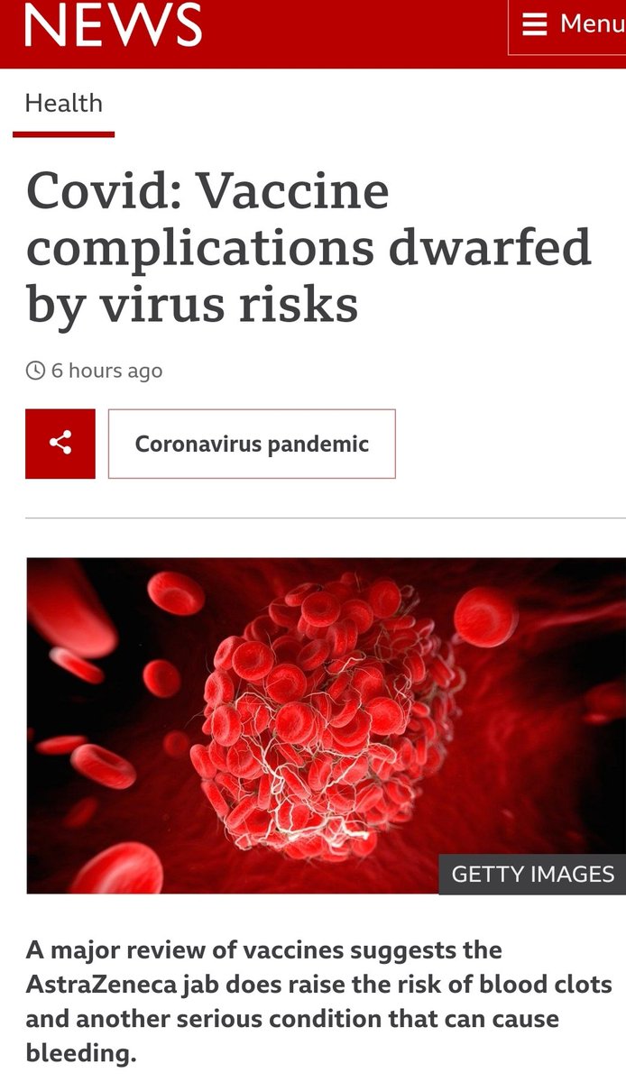 MarkProBio's tweet image. Stuff like this really annoys me from @BBCNews. Do they not realise that some people will JUST read the first paragraph and stop there? Yes, the title does something to tell the whole story but is bolding a paragraph SOLELY on the (very low) risks the best opener here?
