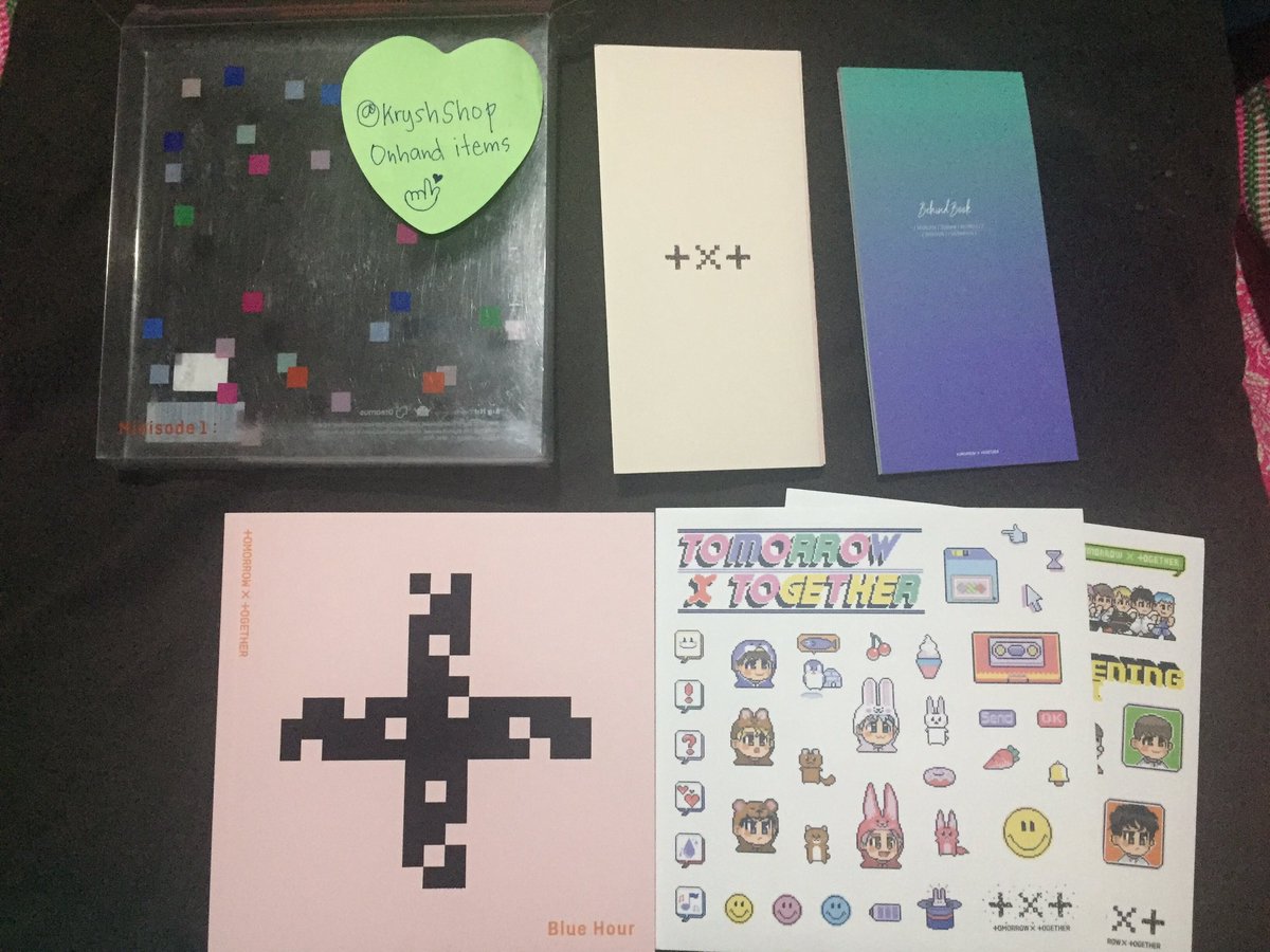 KryshShop's tweet photo. [REPOST] 

Wts | Lfb | PH | #KryshShop_Onhands 

TXT MINISODE VR VER

~150 pesos + lsf
~160 if COD 
~Lowest Price
~Onhand/ready to ship
~with lots of freebies
~Can send more pictures^^

~Help rt po^^

Tags: TXT HueningKai Beomgyu Yeonjun Taehyun Soobin cod https://t.co/FB7PuBwmRF