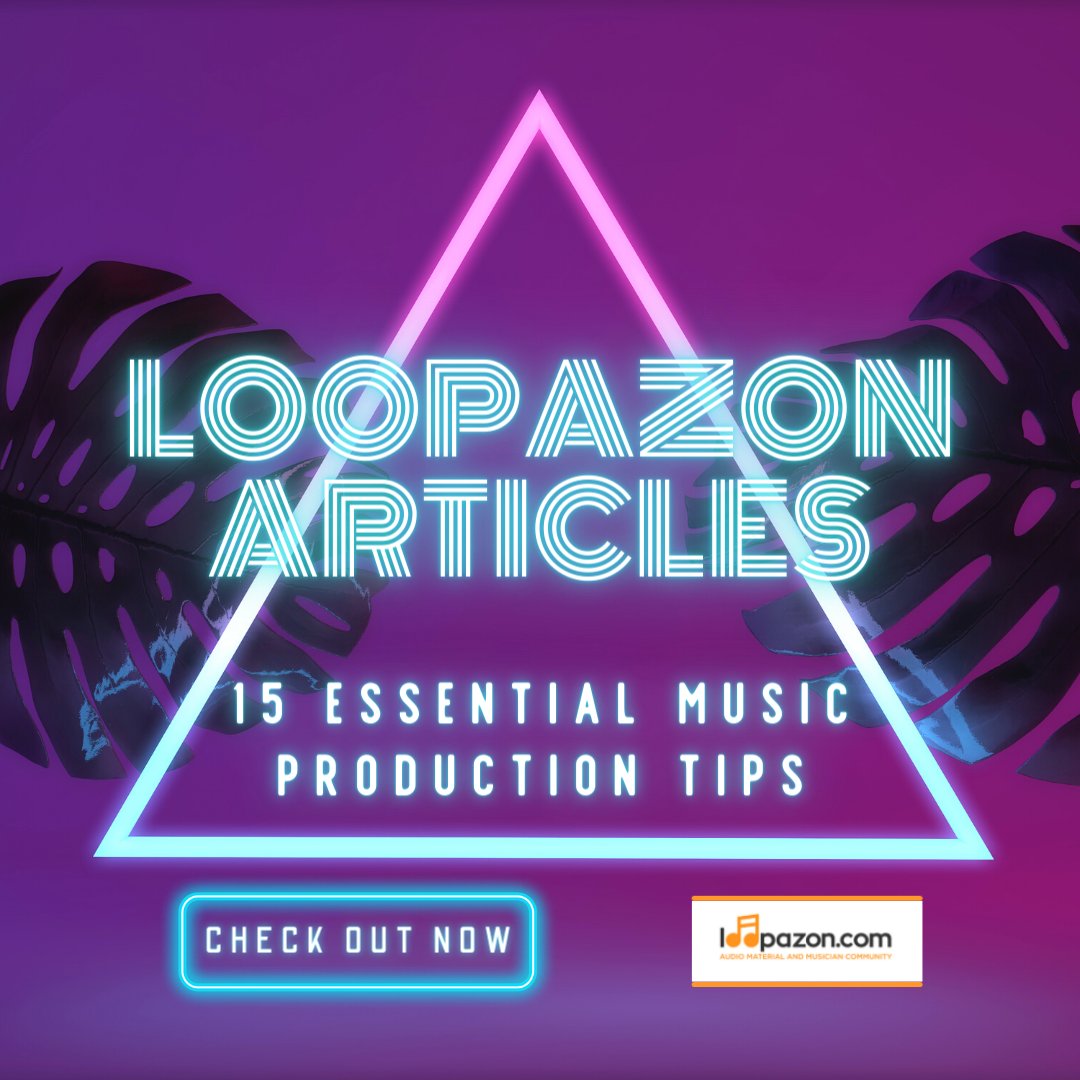 loopazon's tweet image. Loopazon Articles:15 Essential Music Production Tips
loopazon.com/blog/15-essent…

fingerdrumming #musicstudios
#bedroomproducer #audiogearz
#musicmakers #studioflow #beatmaking
#beatmaker #beatmakers #loopazon #articles