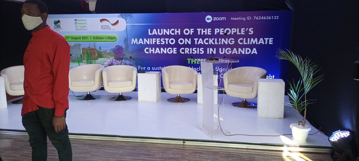 Climate Action Network Uganda (@climactuganda) on Twitter photo All is set for the launch for the launch of the People's Manifesto for Tackling Climate change...Join meeting here
climateactionnetwork.zoom.us/j/7624636132
<a href="/CANIntl/">Climate Action Network International (CAN)</a> <a href="/CAN_Tanzania/">CAN Tanzania (Climate Action Network Tanzania).</a> <a href="/BMZ_Bund/">Bundesentwicklungsministerium</a> <a href="/CAREClimate/">CARE Climate Justice</a> <a href="/ENRCSO/">Enr-CSO Network</a> All is set for the launch for the launch of the People's Manifesto for Tackling Climate change...Join meeting here
climateactionnetwork.zoom.us/j/7624636132
<a href="/CANIntl/">Climate Action Network International (CAN)</a> <a href="/CAN_Tanzania/">CAN Tanzania (Climate Action Network Tanzania).</a> <a href="/BMZ_Bund/">Bundesentwicklungsministerium</a> <a href="/CAREClimate/">CARE Climate Justice</a> <a href="/ENRCSO/">Enr-CSO Network</a>
