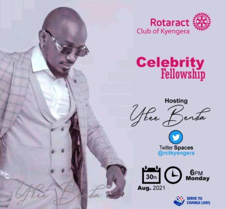 RctKyengera's tweet photo. Greetings partners in service
@RctKyengera is inviting you to a Celebrity fellowship with @YkeeBenda on 30th- August, 2021 at 6:00 - 7:00pm EAT
Join us on Twitter Spaces
@rctkyengera
#PrTeam
#Rctkyengera https://t.co/PUzUsw9fTH