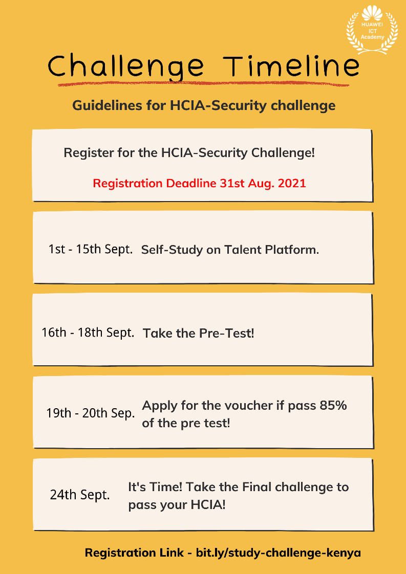 Isiolo County Youth Innovation Centre (@isiolo_yic) on Twitter photo Get to know your potential with <a href="/Huawei/">Huawei</a> self study HCIA security . Link on the poster
<a href="/HuaweiKenya/">Huawei Kenya</a> @KsgYouth <a href="/Ict011/">ISIOLO CONSERVATIONISTS TRUST (ICT011)</a> <a href="/of_isiolo/">SOJA</a> <a href="/isioloCounty011/">Isiolo County Government</a> <a href="/Governorkuti/">H.E Dr. Mohammed Abdi Kuti</a> <a href="/PeterQuest7/">Peter Quest</a> <a href="/UNDPKenya/">UNDP Kenya</a> <a href="/UNDP/">UN Development</a> <a href="/InfoKfcb/">Kenya Film Classification Board</a> <a href="/kizito_wisdom/">Wisdom Kizito</a> <a href="/agamz2/">Mohamed Ali Gololcha</a> <a href="/bushydaprince/">bushy da prince</a> <a href="/harun_hhh/">harun hussein.hhh@gmail.com</a> <a href="/emalanome/">Malan Ome Ekal</a> <a href="/KimKuria2/">Kim Kuria</a> Get to know your potential with <a href="/Huawei/">Huawei</a> self study HCIA security . Link on the poster
<a href="/HuaweiKenya/">Huawei Kenya</a> @KsgYouth <a href="/Ict011/">ISIOLO CONSERVATIONISTS TRUST (ICT011)</a> <a href="/of_isiolo/">SOJA</a> <a href="/isioloCounty011/">Isiolo County Government</a> <a href="/Governorkuti/">H.E Dr. Mohammed Abdi Kuti</a> <a href="/PeterQuest7/">Peter Quest</a> <a href="/UNDPKenya/">UNDP Kenya</a> <a href="/UNDP/">UN Development</a> <a href="/InfoKfcb/">Kenya Film Classification Board</a> <a href="/kizito_wisdom/">Wisdom Kizito</a> <a href="/agamz2/">Mohamed Ali Gololcha</a> <a href="/bushydaprince/">bushy da prince</a> <a href="/harun_hhh/">harun hussein.hhh@gmail.com</a> <a href="/emalanome/">Malan Ome Ekal</a> <a href="/KimKuria2/">Kim Kuria</a>