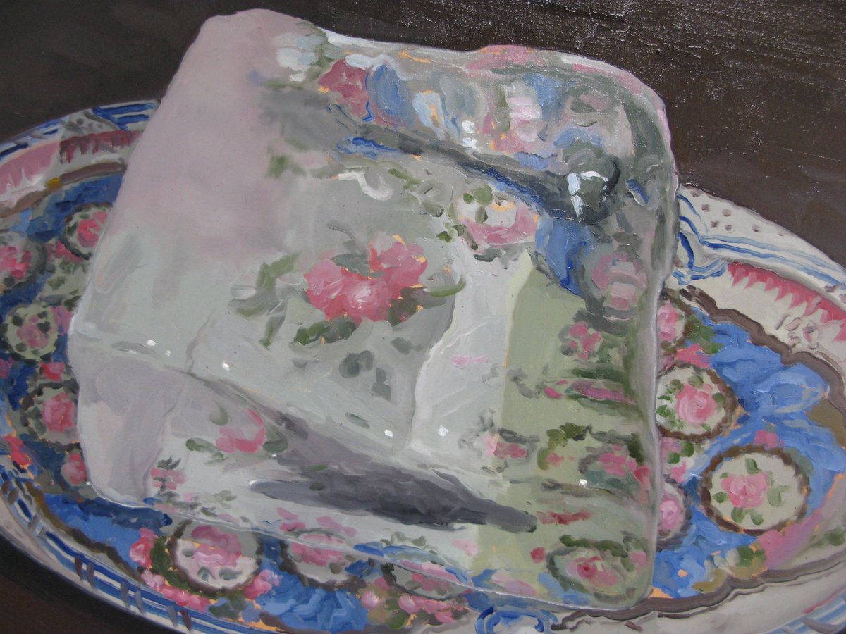 northstardoll's tweet image. “ice” paintings by greta waller