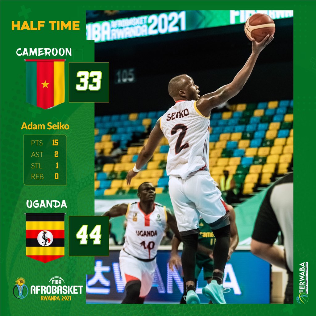 ferwabaRW's tweet photo. Adam Seiko is on 🔥. #AfroBasket https://t.co/m2g1tcOKBc
